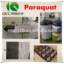 Heißer Verkauf Herbizid Paraquat 42% TC 200g / L 20% SL CAS 1910-42-5